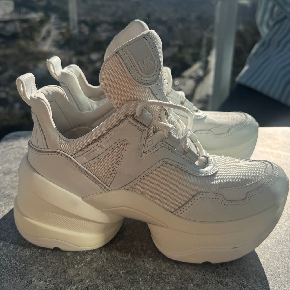 Olympia Mixed-Media Trainer size 6M